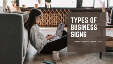 Types of Business Signs